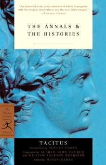 Mod Lib The Annals And The History, Paperback / softback Book Mod Lib The Annals And The History, Paperback / softback Book