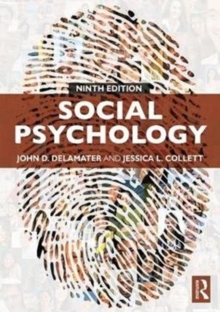 Social Psychology, Paperback / softback Book Social Psychology, Paperback / softback Book