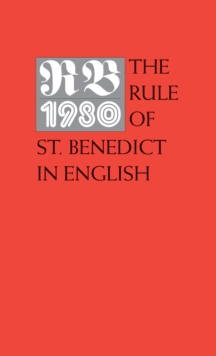 The Rule of St. Benedict in English