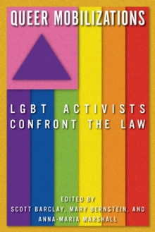 Queer Mobilizations : LGBT Activists Confront the Law, Hardback Book Queer Mobilizations : LGBT Activists Confront the Law, Hardback Book