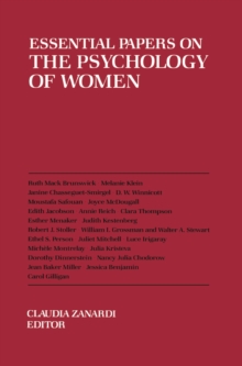 Essential Papers on the Psychology of Women, Paperback Book Essential Papers on the Psychology of Women, Paperback Book