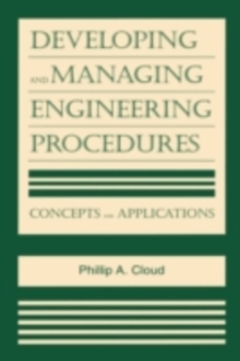 Developing and Managing Engineering Procedures : Concepts and Applications