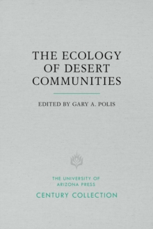 The Ecology of Desert Communities