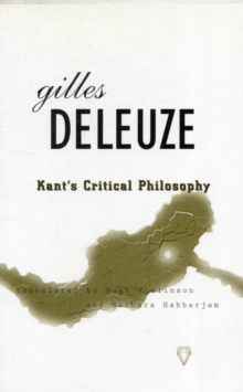 Kants Critical Philosophy : The Doctrine of the Faculties