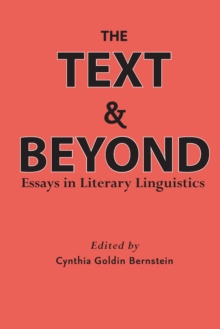 The Text and Beyond : Essays in Literary Linguistics