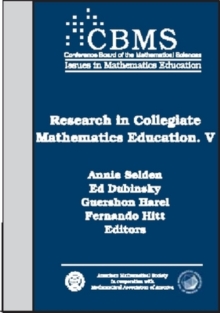 Research in Collegiate Mathematics Education V