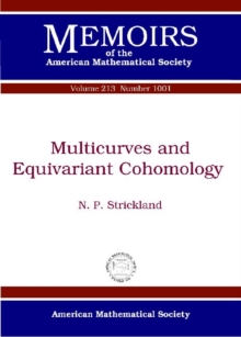 Multicurves and Equivariant Cohomology, Paperback Book Multicurves and Equivariant Cohomology, Paperback Book