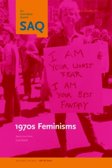 1970s Feminisms, Paperback Book 1970s Feminisms, Paperback Book
