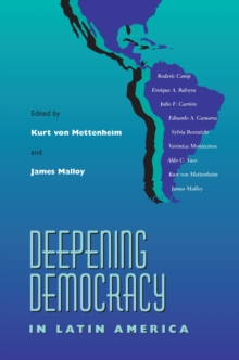 Deepening Democracy Latin America