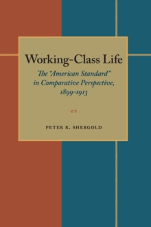 Working-Class Life : The "American Standard" in Comparative Perspective, 1899-1913