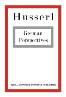 Husserl : German Perspectives, Hardback Book Husserl : German Perspectives, Hardback Book