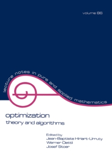 Optimization : Theory and Algorithms