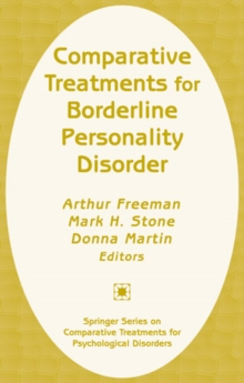 Comparative Treatments for Borderline Personality Disorder