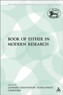 The Book of Esther in Modern Research