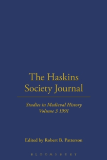 Haskins Society Journal Studies in Medieval History : Volume 3