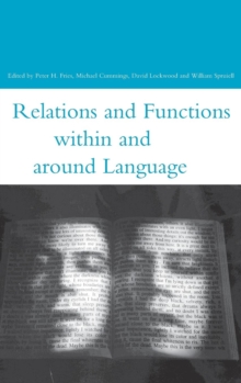 Relations and Functions within and around Language, Hardback Book Relations and Functions within and around Language, Hardback Book