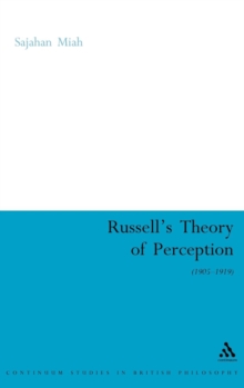 Russell's Theory of Perception, Hardback Book Russell's Theory of Perception, Hardback Book