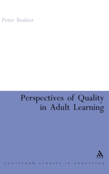 Perspectives of Quality in Adult Learning, Hardback Book Perspectives of Quality in Adult Learning, Hardback Book