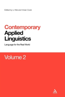 Contemporary Applied Linguistics : Language for the Real World v. 2, Hardback Book Contemporary Applied Linguistics : Language for the Real World v. 2, Hardback Book