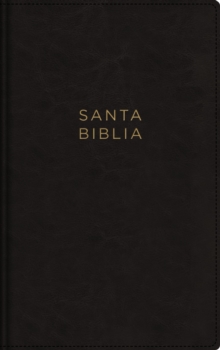 NBLA, Santa Biblia, Ultrafina, Letra grande, Leathersoft, Negro, Palabras de Jesus en rojo, con cierre