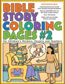 Bible Story Coloring Pages #2, Paperback Book Bible Story Coloring Pages #2, Paperback Book