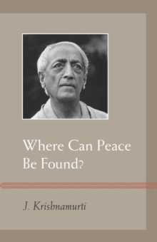 Where Can Peace Be Found?