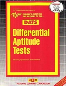 DIFFERENTIAL APTITUDE TESTS (DATS) : Passbooks Study Guide, Spiral bound Book DIFFERENTIAL APTITUDE TESTS (DATS) : Passbooks Study Guide, Spiral bound Book