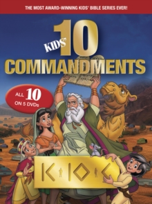 Kids Ten Commandments The Complete Collection, DVD video Book Kids Ten Commandments The Complete Collection, DVD video Book