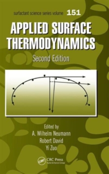 Applied Surface Thermodynamics, Hardback Book Applied Surface Thermodynamics, Hardback Book