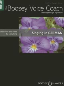 The Boosey Voice Coach : Singing in German, Sheet music Book The Boosey Voice Coach : Singing in German, Sheet music Book