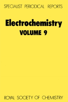 Electrochemistry, Vol 8, Hardback Book Electrochemistry, Vol 8, Hardback Book
