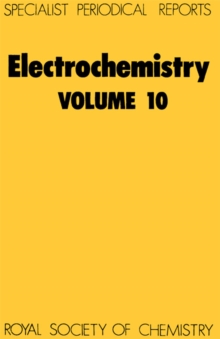 Electrochemistry, Vol 8, Hardback Book Electrochemistry, Vol 8, Hardback Book