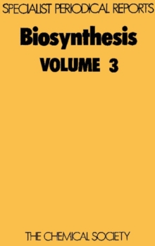 Biosynthesis : Volume 1, Hardback Book Biosynthesis : Volume 1, Hardback Book