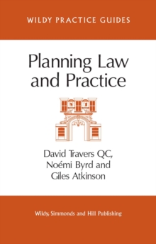 Planning Law and Practice, Paperback / softback Book Planning Law and Practice, Paperback / softback Book