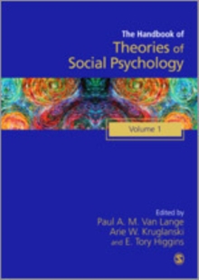 Handbook of Theories of Social Psychology : Volume One, Hardback Book Handbook of Theories of Social Psychology : Volume One, Hardback Book