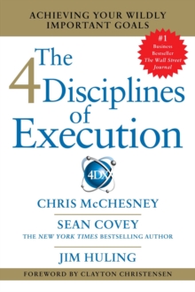 4 Disciplines of Execution, Paperback Book 4 Disciplines of Execution, Paperback Book