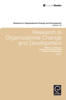 Research in Organizational Change and Development