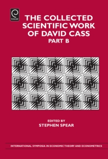 The Collected Scientific Work of David Cass, Hardback Book The Collected Scientific Work of David Cass, Hardback Book