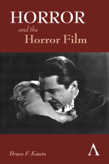 Horror and the Horror Film, Hardback Book Horror and the Horror Film, Hardback Book