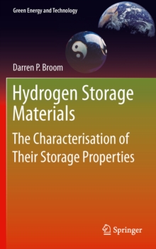 Hydrogen Storage Materials : The Characterisation of Their Storage Properties