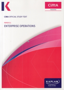 E1 Enterprise Operations - Study Text, Paperback Book E1 Enterprise Operations - Study Text, Paperback Book