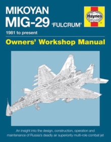 Mikoyan MiG-29 Fulcrum Manual, Hardback Book Mikoyan MiG-29 Fulcrum Manual, Hardback Book
