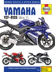 Yamaha YZF-R125 (08 - 11), Hardback Book Yamaha YZF-R125 (08 - 11), Hardback Book