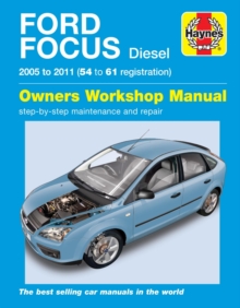 Ford Focus Diesel (05 - 11) 54 To 61 Haynes Repair Manual