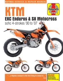 KTM EXC Enduros & SX Motocross Sohc 4-strokes (00 - 07)