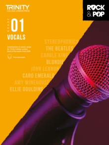 Trinity College London Rock & Pop 2018 Vocals Grade 1 CD Only, Sheet music Book Trinity College London Rock & Pop 2018 Vocals Grade 1 CD Only, Sheet music Book
