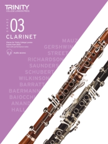 Trinity College London Clarinet Exam Pieces from 2023: Grade 3