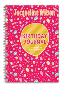 Jacqueline Wilson Birthday Journal, Hardback Book Jacqueline Wilson Birthday Journal, Hardback Book