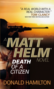 Matt Helm - Death of a Citizen, Paperback Book Matt Helm - Death of a Citizen, Paperback Book