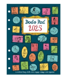 The Dodo Pad Filofax-Compatible 2025 A5 Refill Diary - Week to View Calendar Year : A loose leaf Diary-Organiser-Planner for up to 5 people/activities. UK made, Sustainable, Plastic Free